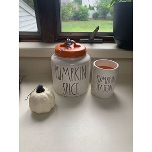 Rae Dunn Pumpkin Spice Canister